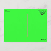 緑のブリーフポストカード ポストカード (裏面)