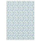 緑のブルーベリ葉ー模様 テーブルクロス (正面)