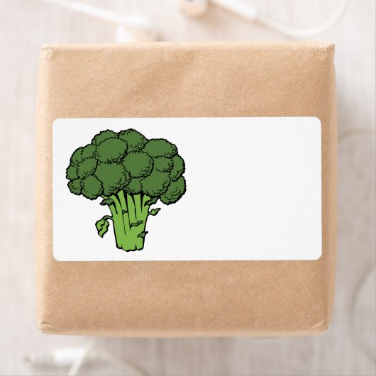 緑のブロッコリー ラベル (インサイチュ)