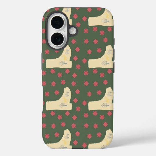 緑のブーツ Case-Mate iPhoneケース (裏面)