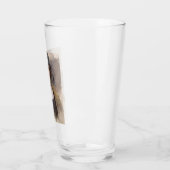 緑のヘッドスカーフの女の子(Ludwig Passini著) タンブラーグラス (左)