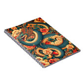 緑のヘビの花 ノートブック (右側)