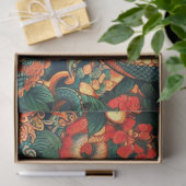 緑のヘビの花 薄葉紙 (ギフト)