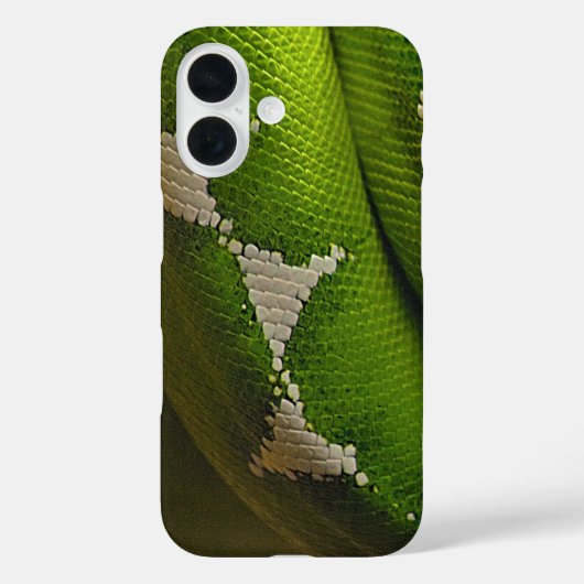 緑のヘビ*ケースメイトiPhoneケース Case-Mate iPhoneケース (裏面)