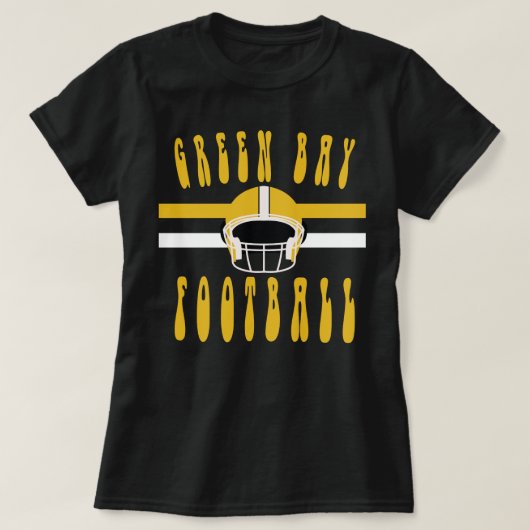 緑のベイサッカーシャツ、試合日、レトロ遭難 Tシャツ (デザイン正面)