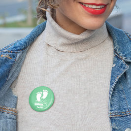 緑のベビー負荷 缶バッジ