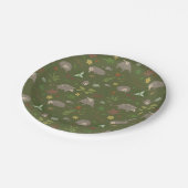 緑のベリーフィールドのポッサム ペーパープレート (アングル)