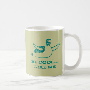 緑のペンギンのマグ コーヒーマグカップ