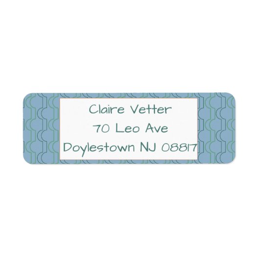 緑のホタテ ラベル (正面)