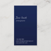 緑のホタルの青夜の白熱［赤熱］光を放つな瓶 名刺 (裏面)