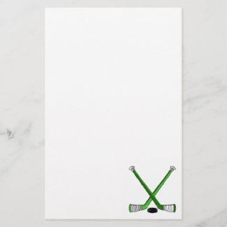 緑のホッケー 便箋