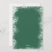 緑のホリエレガントーの果実3写真ジョイ・クリスマス シーズンカード (裏面)