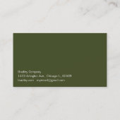 緑のボックス 名刺 (裏面)