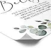 緑のボホどのように大きいママの腹部のサインゲーム ポスター (角)