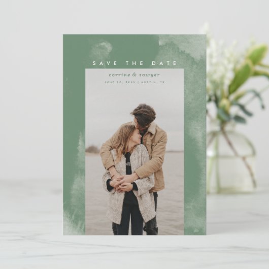 緑のボホの水の色日付を保存 セーブザデート (スタンド正面)