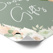 . .緑のボホークマの風船の本と贈り物 ポスター (角)