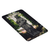 緑のマグネットの像 マグネット (右側)