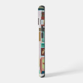 緑のマッチボックス電話ケース iPhone 15ケース (左側面)