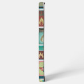 緑のマッチボックス電話ケース SAMSUNG GALAXYケース (左側面)