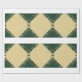 緑のマットラッピング紙 ラッピングペーパー (フラット)