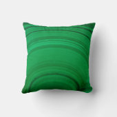 緑のマラカイトクローズアップ クッション (裏面)