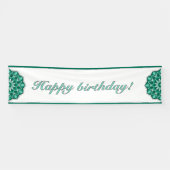 緑のマンダラ 横断幕 (横)