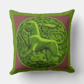 緑のマンティコア クッション (裏面)