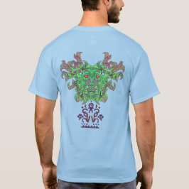 緑のマンマスクリバース Tシャツ