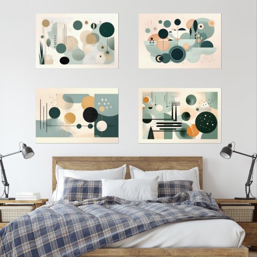 緑のミッドセンチュリー (寝室)