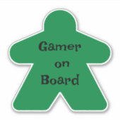 緑のミート シール (正面)