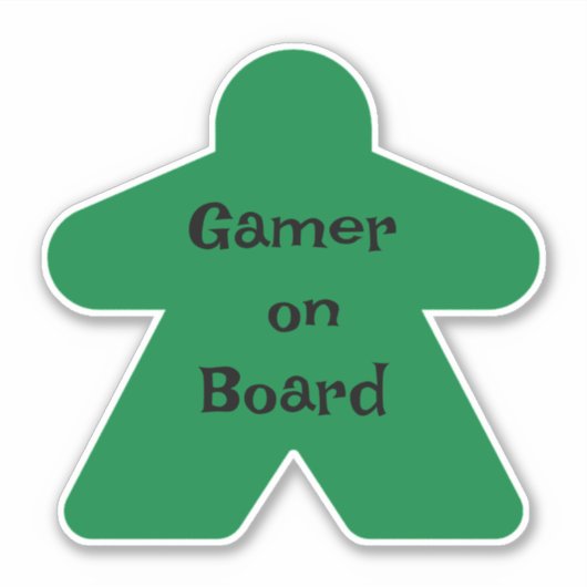 緑のミート シール (正面)