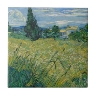 緑のムギ  1889年 タイル