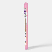 緑のメガネをかけている女性 Case-Mate iPhoneケース (裏面 / 左)