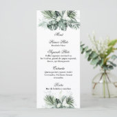 緑のメニューテンプレート(任意の大事な行事) メニュー (スタンド正面)