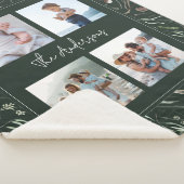 緑のモダン水エレガント色の植物4枚の写真 シェルパブランケット (3/4)