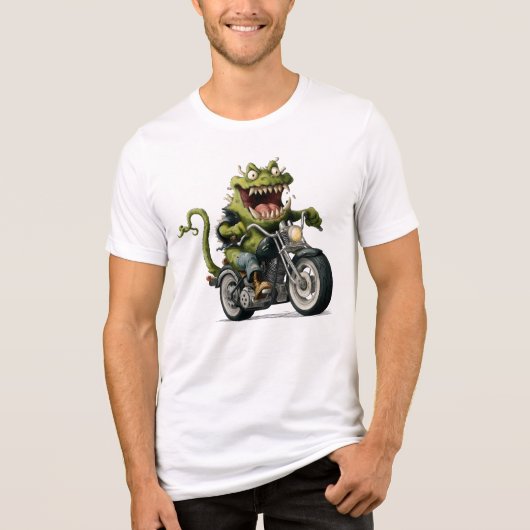 緑のモンスター トライブレンドTシャツ (正面)