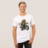 緑のモンスター トライブレンドTシャツ (正面全面)