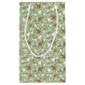 緑のヤギ スモールペーパーバッグ (裏面)