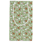 緑のヤギ スモールペーパーバッグ (正面)