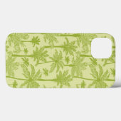 緑のヤシの木のパターン Case-Mate iPhoneケース (裏面 (横))