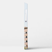 緑のヤシ建物ウンド横の白コンクリート Case-Mate iPhoneケース (裏面 / 左)