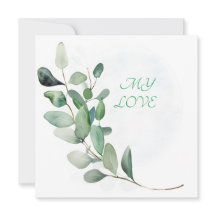 緑のユーカリの葉