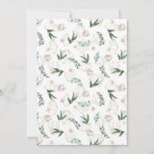 緑のユーカリブライダルシャワーの変化 (裏面)