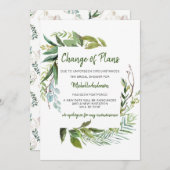 緑のユーカリブライダルシャワーの変化 (正面/裏面)