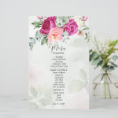 緑のユーカリプタス・マゼンタピーニーバラメニュー (スタンド正面)