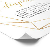 緑のユーカリ深夜おむつゲームのサインボホ ポスター (角)