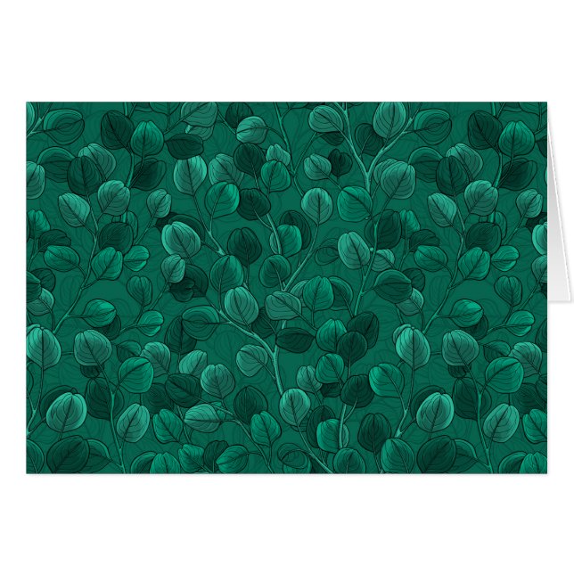 緑のユーカリ (正面横)