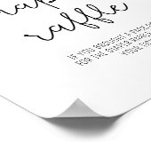 緑のユーカリ – おむつラッフルポスター ポスター (角)