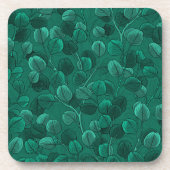 緑のユーカリ コースター (正面)