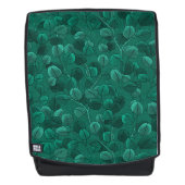 緑のユーカリ バックパック (正面)